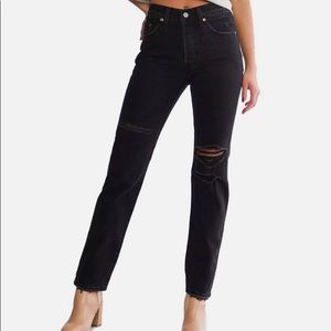 Levi’s 501 black denim